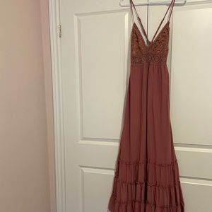 Mauve Maxi Dress